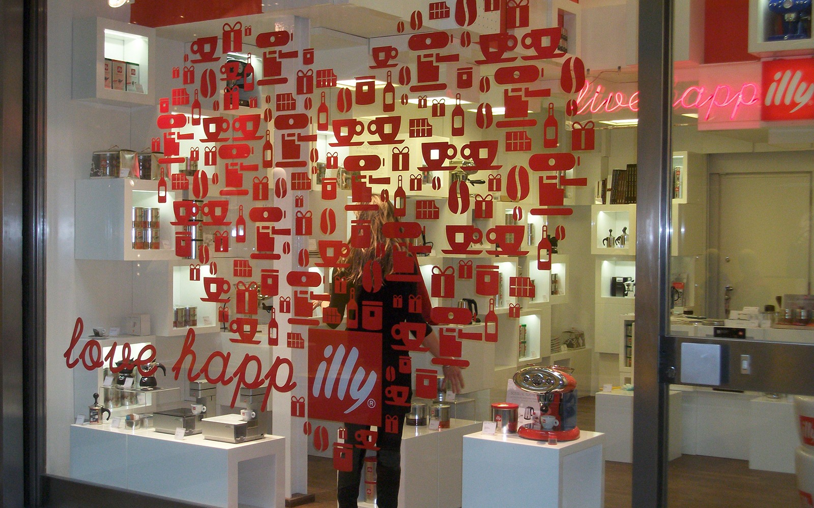 Vetrine illyshop Milano
